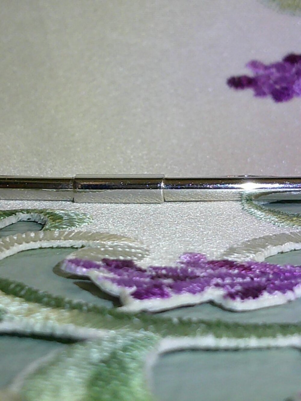 Vintage Anson Collar Bar Silver Tone